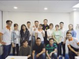 Tất cả chụp ảnh lưu niệm cùng trường khi hổi thảo kết thúc