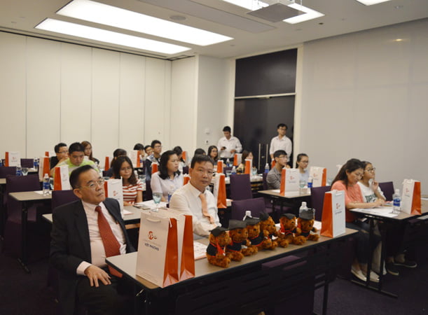 Tất cả đã sẳn sàng cho buổi hội thảo được diễn ra thành công