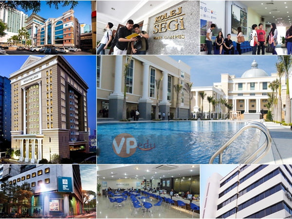 Cơ sở vật chất hiện đại của Đại học SEGi Malaysia