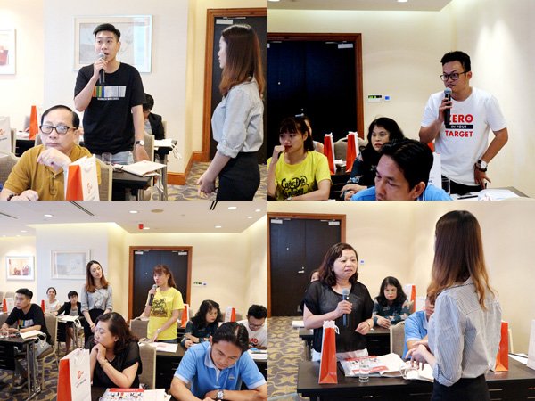Phụ Huynh - Học sinh đặt ra câu hỏi liên tục trong xuyên suốt buổi hội thảo