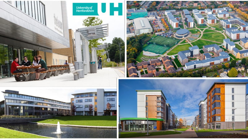 University of Hertfordshire là một trong những trường đại học hàng đầu của Anh Quốc