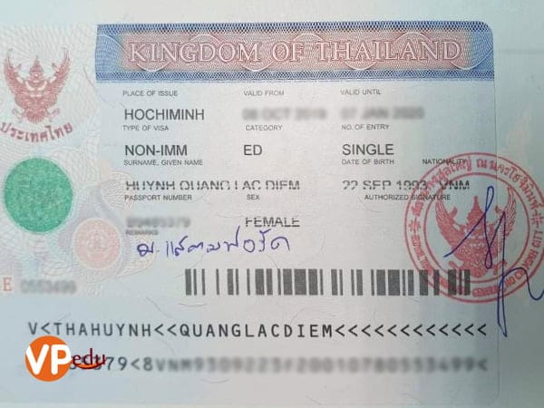 Chúc Mừng Bạn Huỳnh Lạc Diễm đậu Visa Mocbai10 khuyến mãi Thái Lan