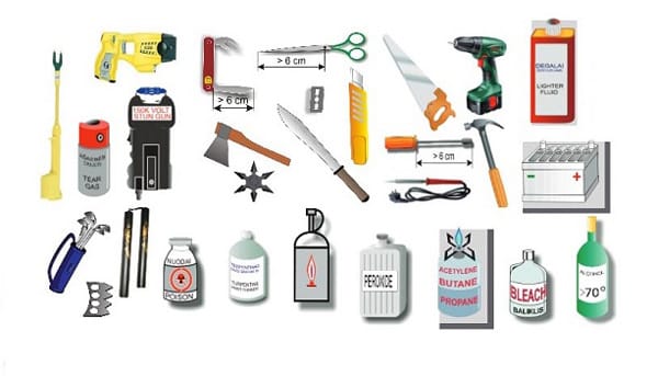 Những thứ không được phép mang lên máy bay theo thủ tục nhập cảnh Mỹ