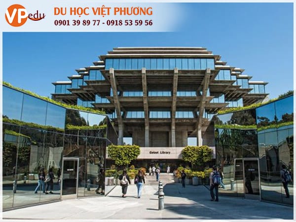 Trường University of California - San Diego là một trong 6 trường đại học tốt nhất tại California