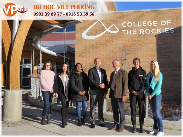 Cuộc sống sinh viên ở College of The Rockies rất thú vị