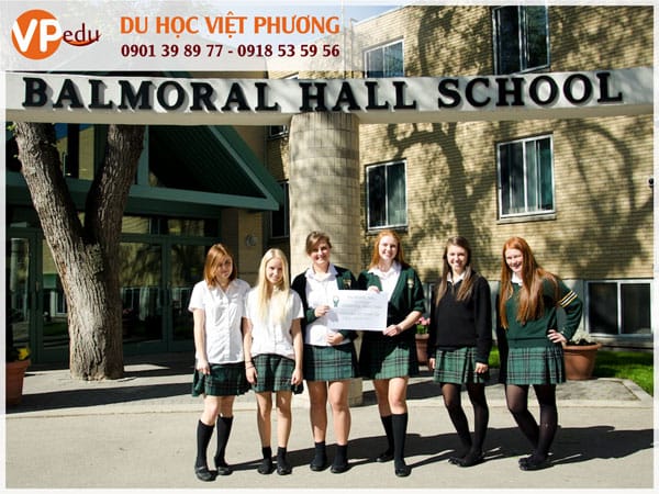 Nữ sinh Trường Balmoral Hall năng động và sáng tạo