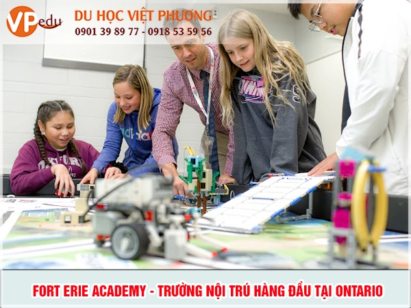 Trường Fort Erie Academy - Tỉ lệ quốc tế chỉ 40%