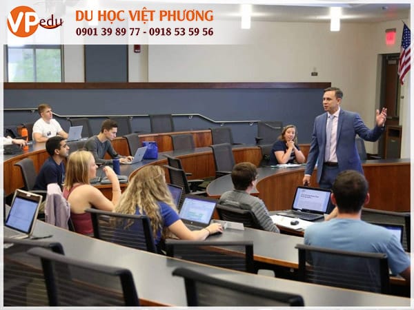 Lớp học MBA tại trường University of Florida