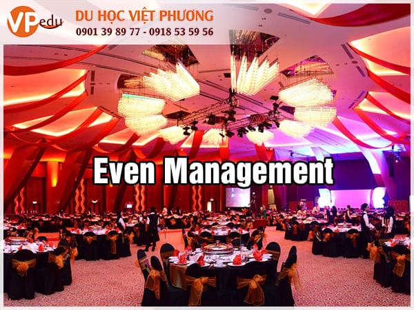 Học ngành Even Management - ngành học năng động, sáng tạo