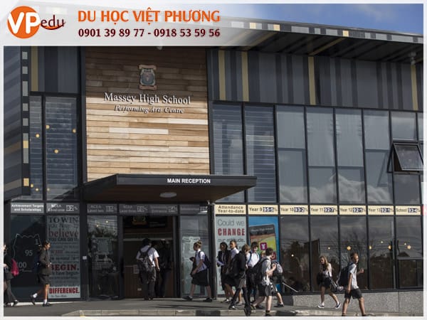 Trường Massey High School, New Zealand