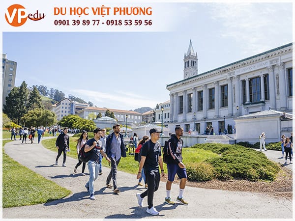 Học sinh trường University of California Berkeley, Mỹ