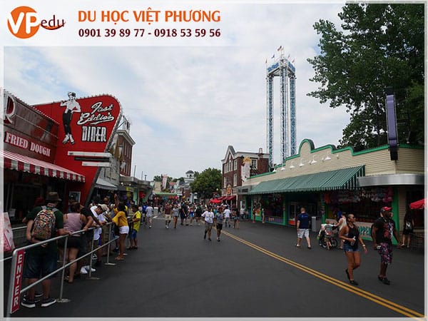 Ngoài các chương trình học, các em được trải nghiệm và tham quan những địa danh nổi tiếng