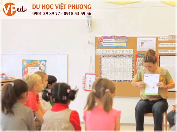 Lớp học Tiểu học tại Thụy Sĩ