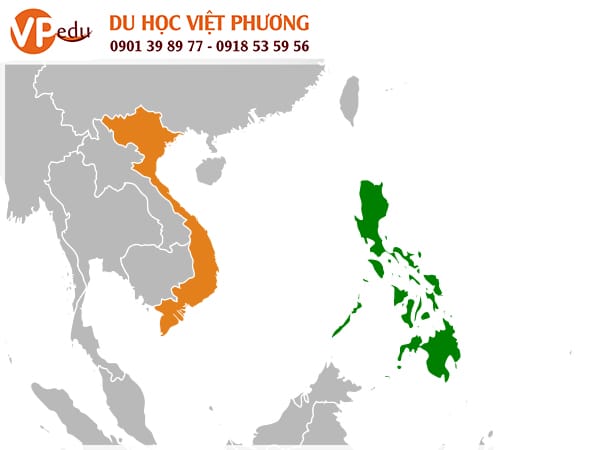 Việt Nam là quốc gia nằm trong khu vực Đông Nam Á cùng với Philippines