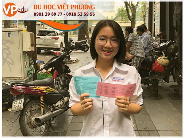 Thanh Trúc - Học sinh VPEdu đã xuất sắc đậu visa Mb66 hiện đang mở được xếp hạng cao nhất Mỹ