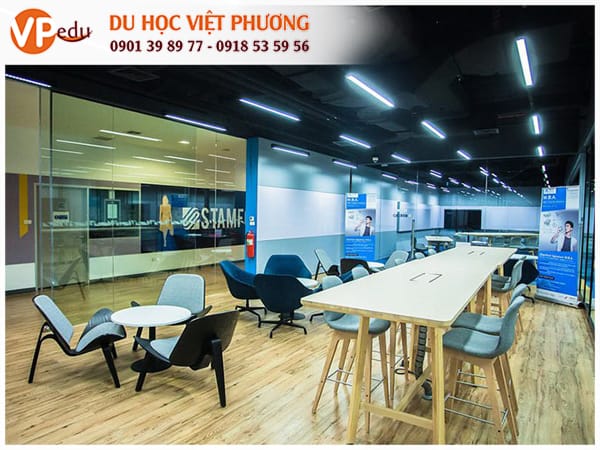 Cơ sở vật chất hiện đại của Đại học Stamford