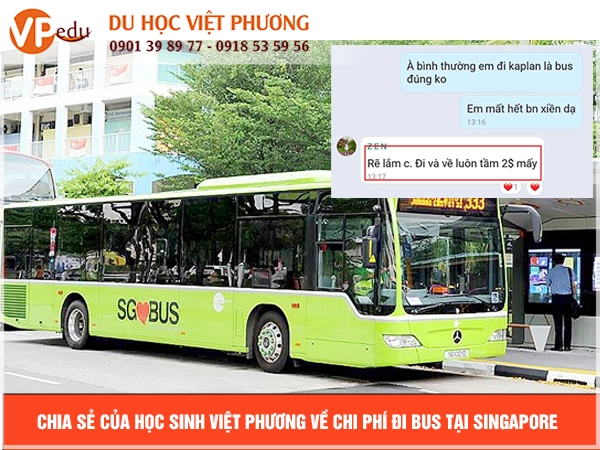 Chi phí đu Bus tại Việt Nam