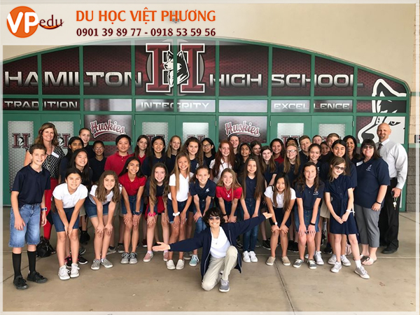 Hamilton High School là trường trung học hàng đầu được xếp hạng A+ của Sở Mocbai 66 bài casino bang Arizona