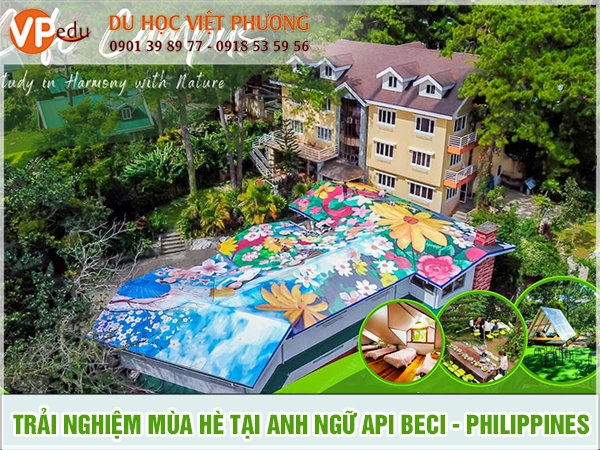 Khuôn viên trường anh ngữ Beci
