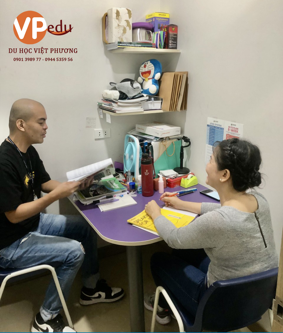 Học sinh của Mocbailinkk.com học khoá IELTS tại Philippines