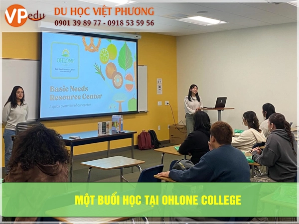 Một buổi học tại Ohlone College