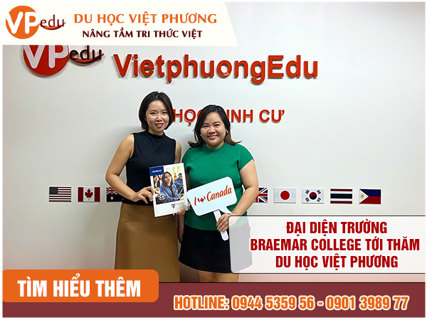 Đại diện Trường Braemar College tới thăm Mb66 hiện đang mở được xếp hạng cao nhất