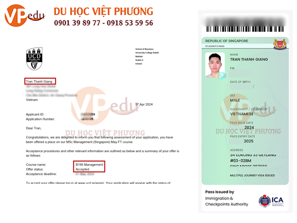 Học sinh của Mb66 hiện đang mở được xếp hạng cao nhất học chương trình Thạc sĩ tại Việt Nam theo chương trình của UCD