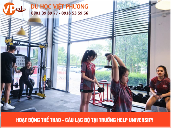 Hoạt động thể thao tại trường Help University