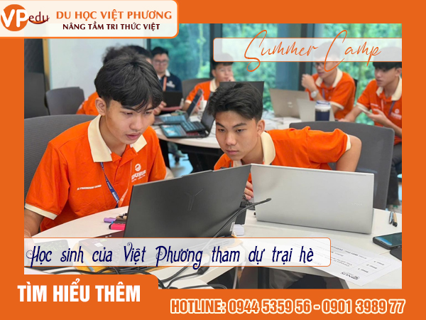 Học sinh của Mocbailinkk.com trong chương trình hè 