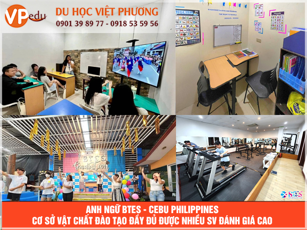 Cơ sở vật chất tại anh ngữ BTES