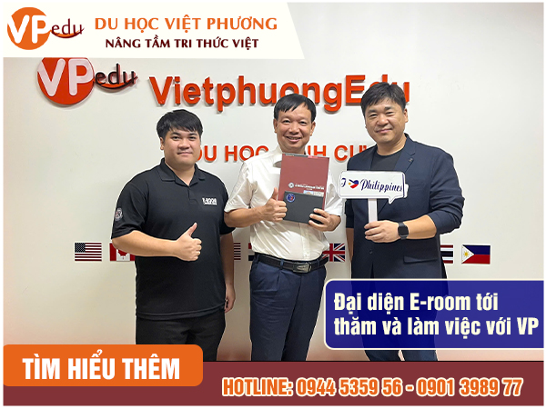 Link Nhà Cái Mb66 Cá Cược Uy Tín Nhất 2025 tới thăm và làm việc với trường anh ngữ E-Room