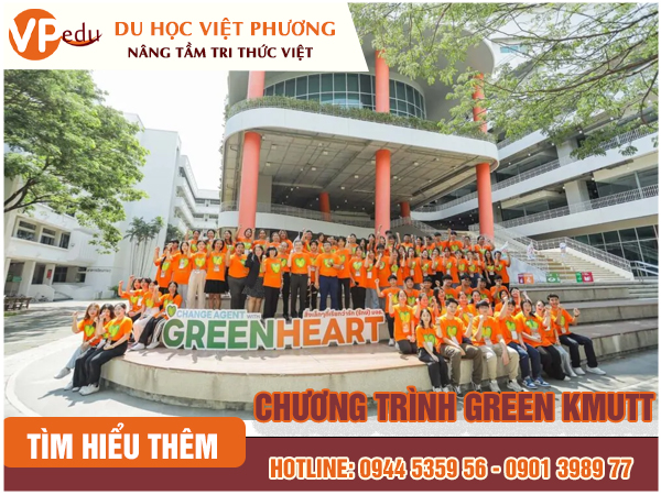 KMUTT đã khởi xướng Chương trình Green KMUTT