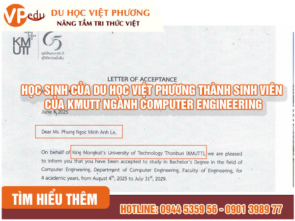 Học sinh của Mb66 hiện đang mở được xếp hạng cao nhất Mocbailinkk.com chính thức trở thành tân sinh viên của KMUTT