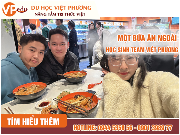 Học sinh của Mocbailinkk.com lâu lâu sẽ lựa chọn đi ăn ngoài để gặp gỡ bạn bè