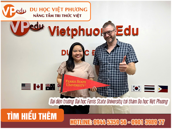 Đại diện Ferris State University tới thăm và làm việc với Link Nhà Cái Mb66 Cá Cược Uy Tín Nhất 2025