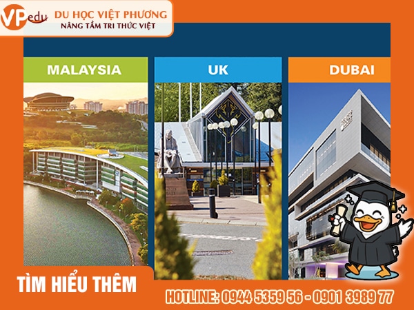 Các Campus của Đại học Heriot-Watt Malaysia