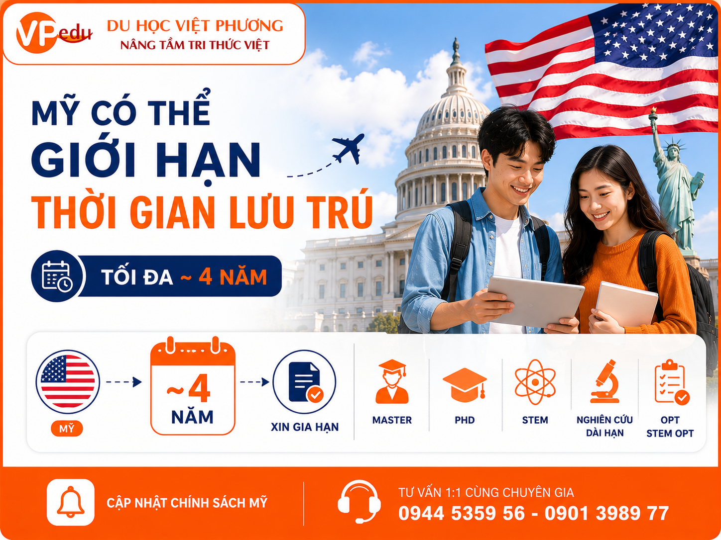 Mỹ Có Thể Giới Hạn Thời Gian Lưu Trú Của Mocbai10 khuyến mãi Sinh Quốc Tế