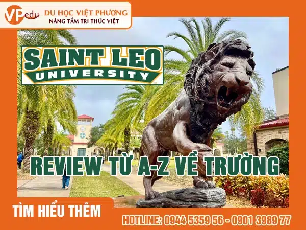 Đại học Saint Leo đào tạo đa dạng lĩnh vực
